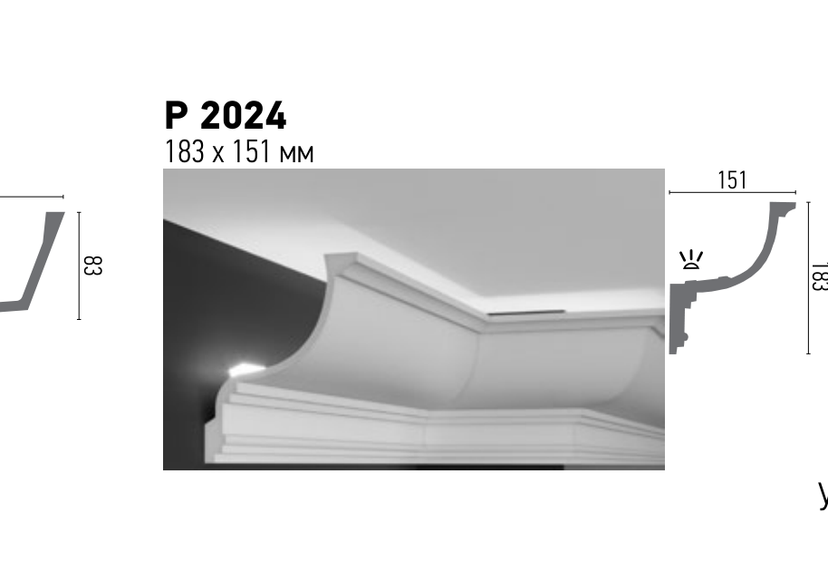 Схема та розміри P 2024