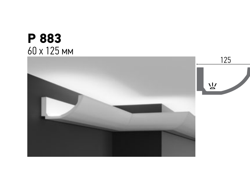 Схема та розміри P 883 Flexi