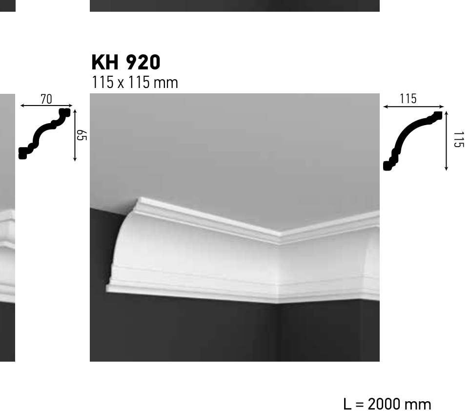 Схема та розміри KH 920