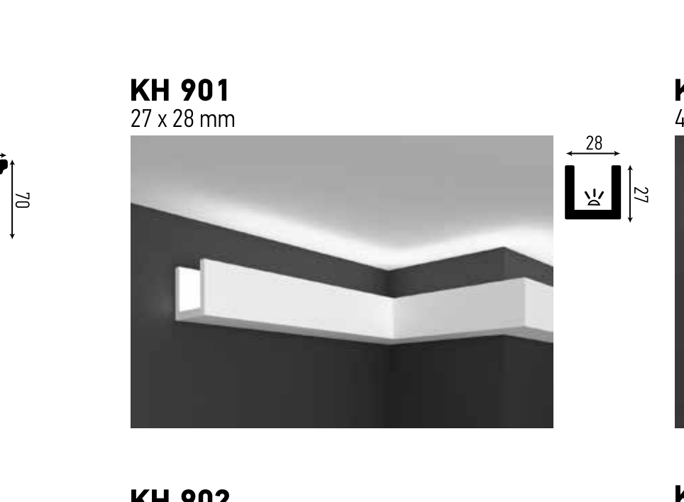Схема та розміри KH 901