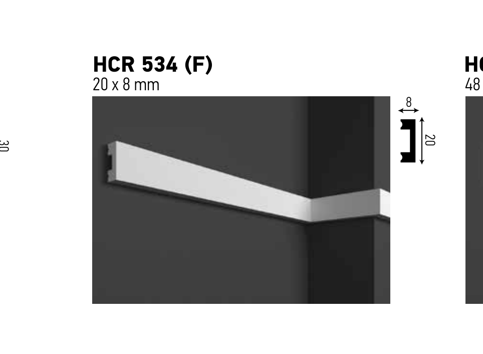 Схема та розміри HCR 534