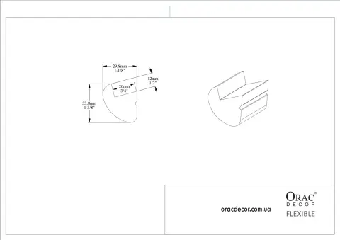 Карниз гнучкий Orac Decor CX188F