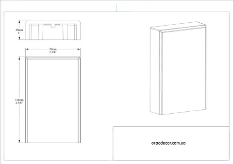 дверне обрамлення Orac Decor D340