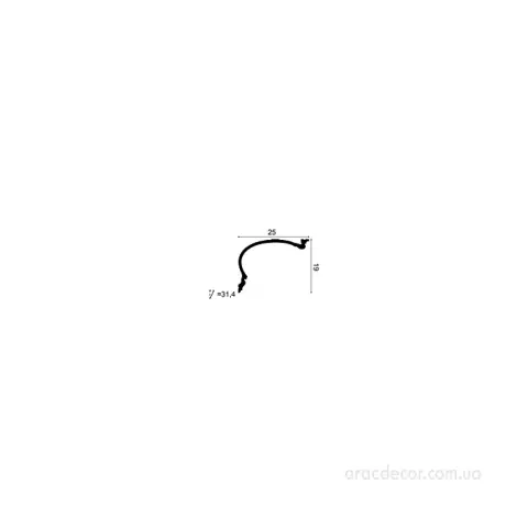 Карниз гладкий Orac Decor C343