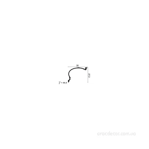 Карниз гладкий Orac Decor C344