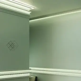 LED Профиль прихованого освітлення Orac Decor C380