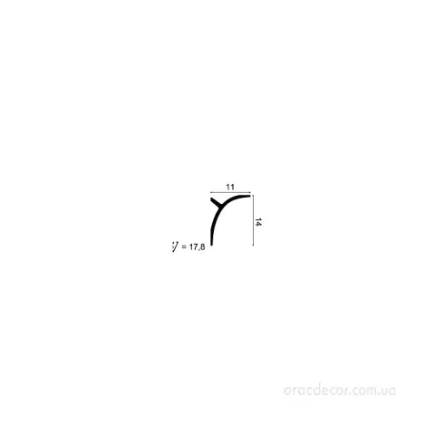 Карниз гладкий Orac Decor C991