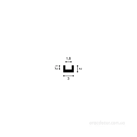 Молдинг гладкий Orac Decor CX190