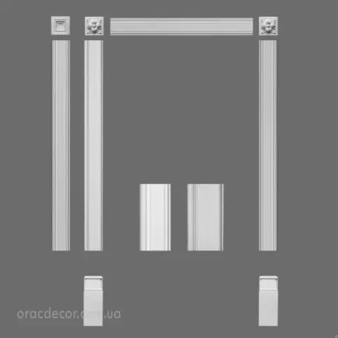 Молдинг гладкий Orac Decor P9010