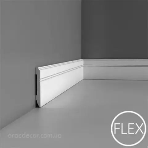 підлоговий плінтус гнучкий Orac Decor SX105F