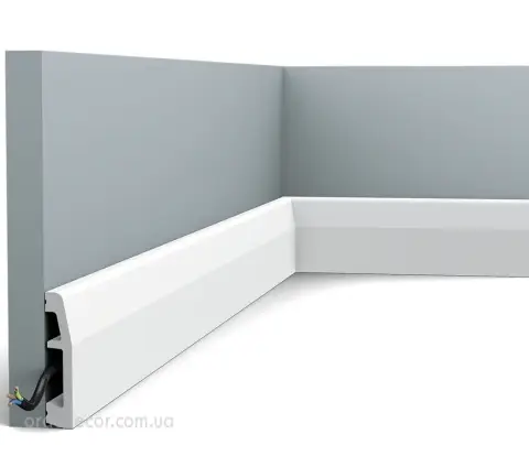 підлоговий плінтус гладкий Orac Decor SX125