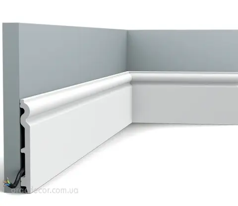 підлоговий плінтус гладкий Orac Decor SX138