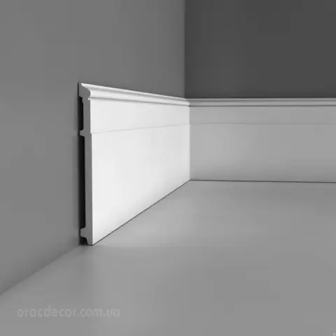 підлоговий плінтус гладкий Orac Decor SX156