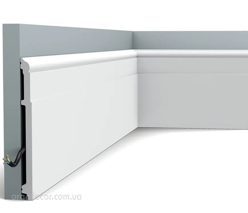 підлоговий плінтус гладкий Orac Decor SX156