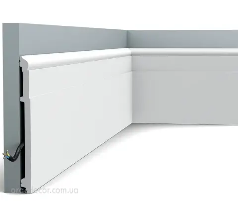 підлоговий плінтус гладкий Orac Decor SX156