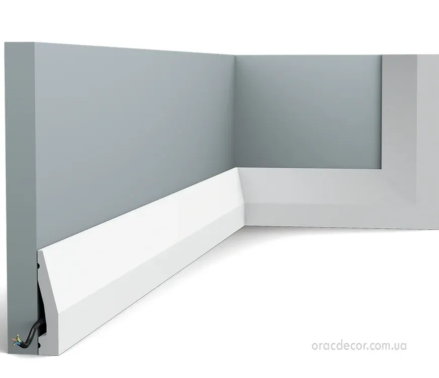 підлоговий плінтус гладкий Orac Decor SX159