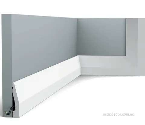 підлоговий плінтус гладкий Orac Decor SX159