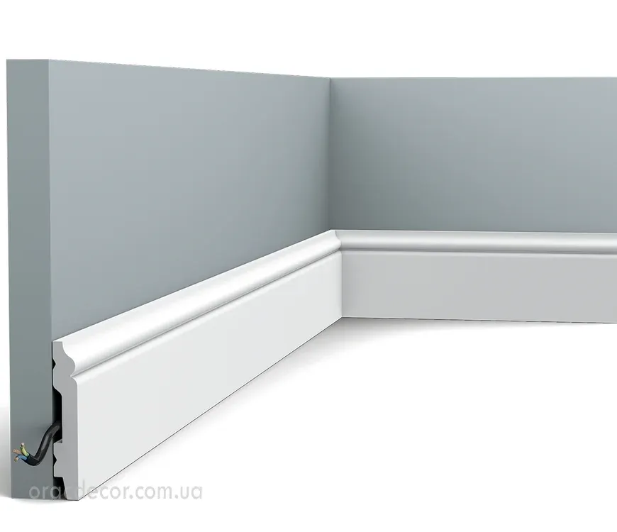 підлоговий плінтус гладкий Orac Decor SX165
