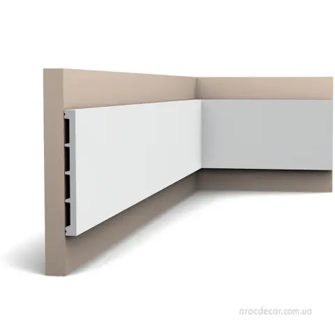 підлоговий плінтус гладкий Orac Decor SX168