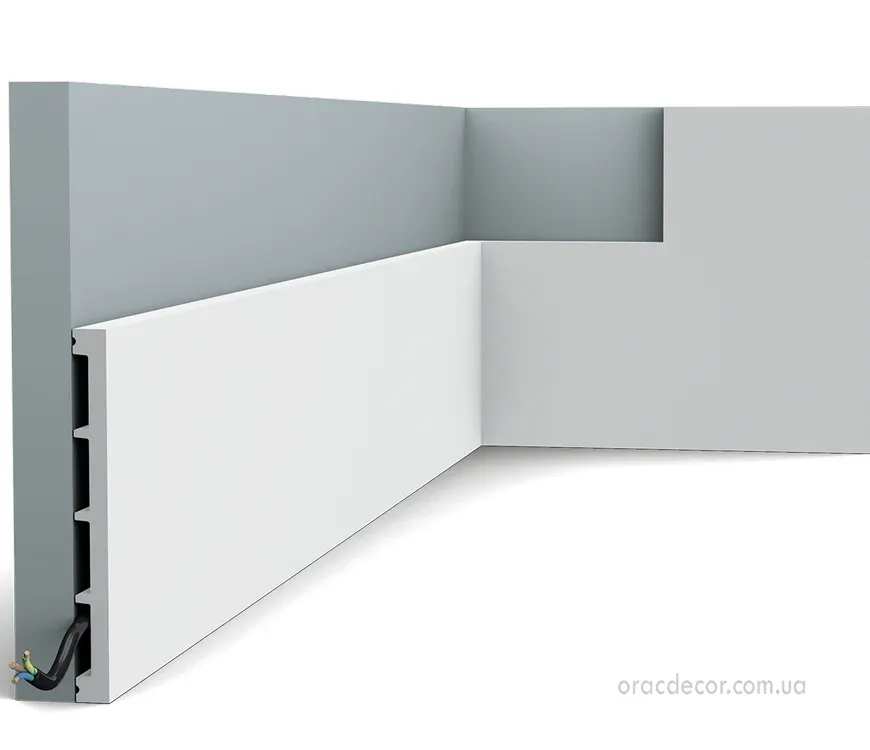 підлоговий плінтус гладкий Orac Decor SX168