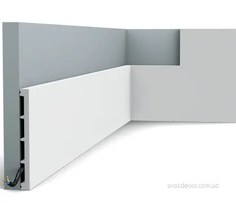 підлоговий плінтус гладкий Orac Decor SX168