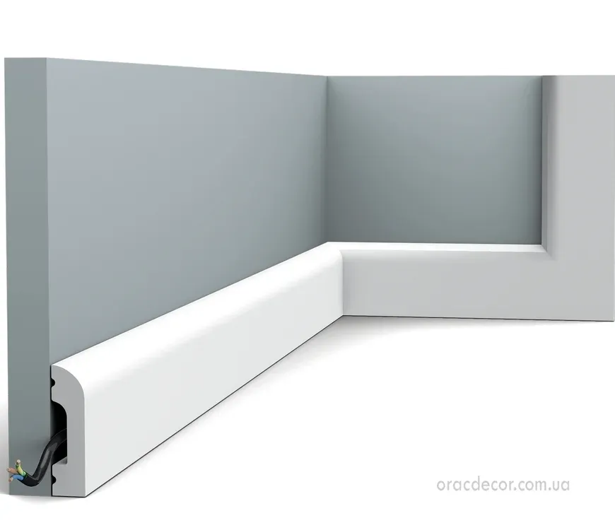 підлоговий плінтус гладкий Orac Decor SX182