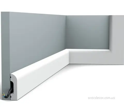 підлоговий плінтус гладкий Orac Decor SX182