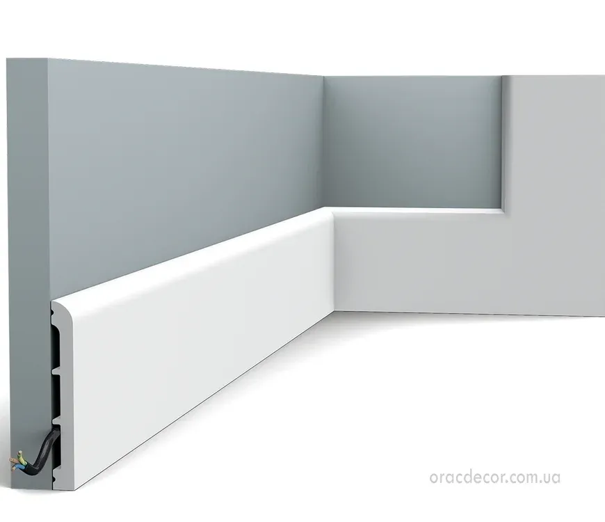 підлоговий плінтус гладкий Orac Decor SX184