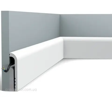 підлоговий плінтус гладкий Orac Decor SX185