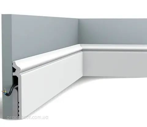підлоговий плінтус гладкий Orac Decor SX186