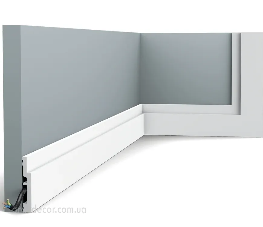 підлоговий плінтус гладкий Orac Decor SX187