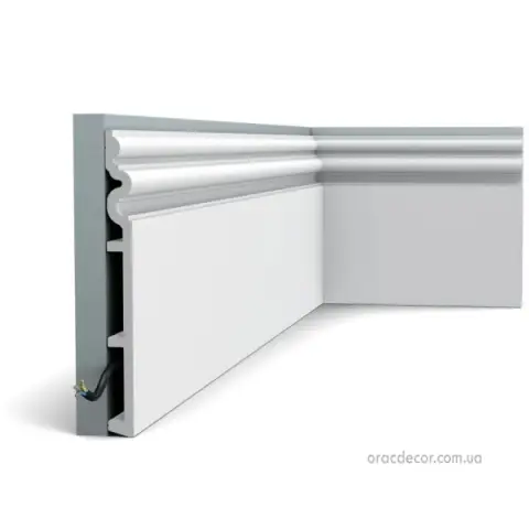 підлоговий плінтус гладкий Orac Decor SX193
